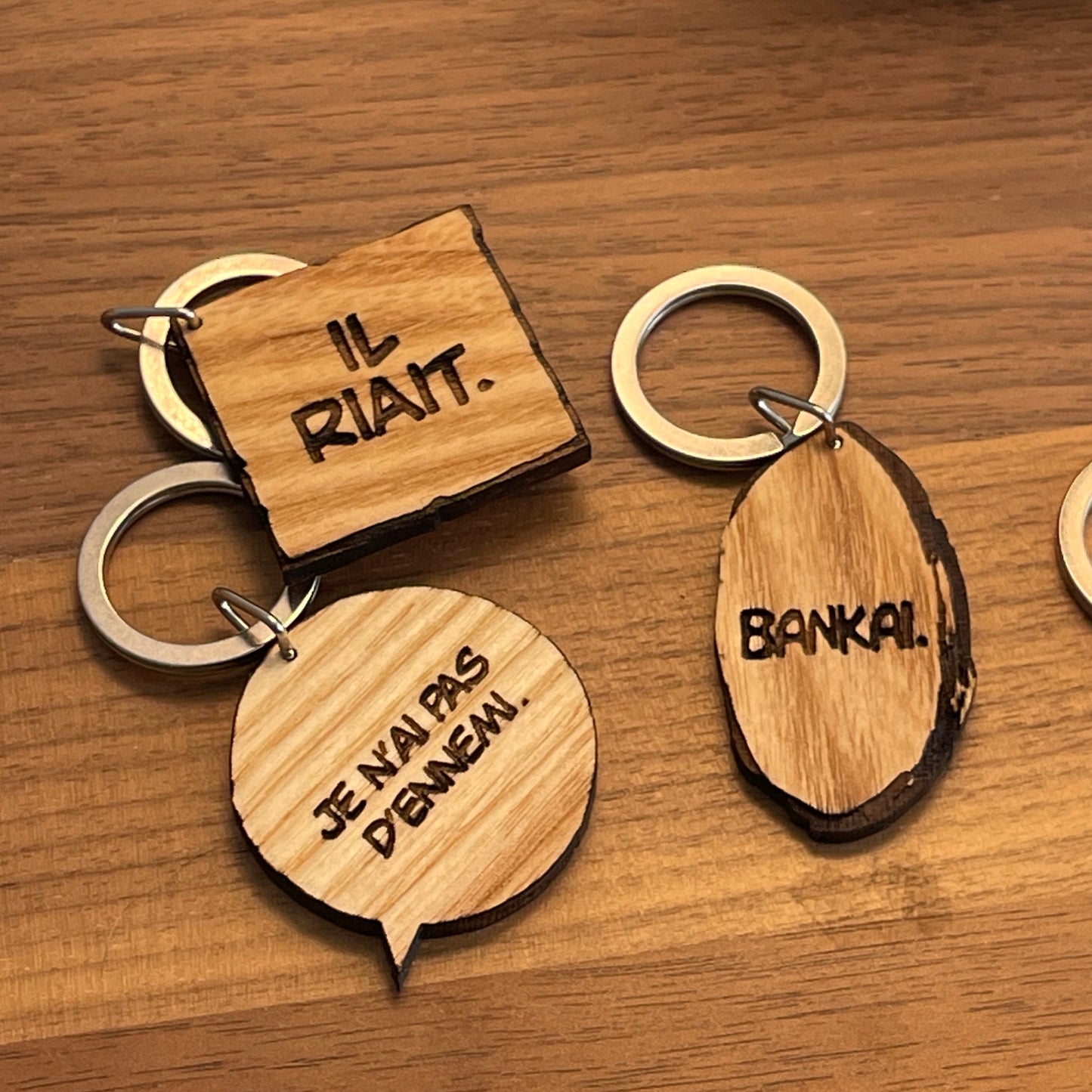 Custom bubble keychain