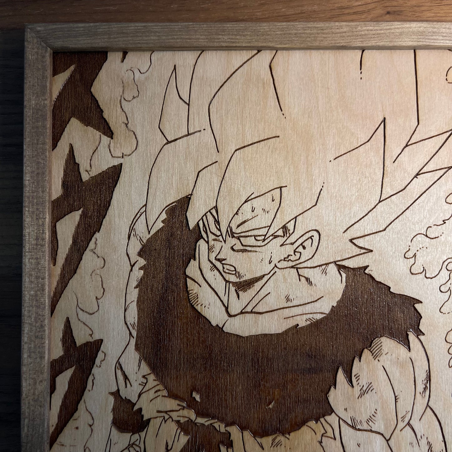 Gravure "GOKU SSJ" Format A4