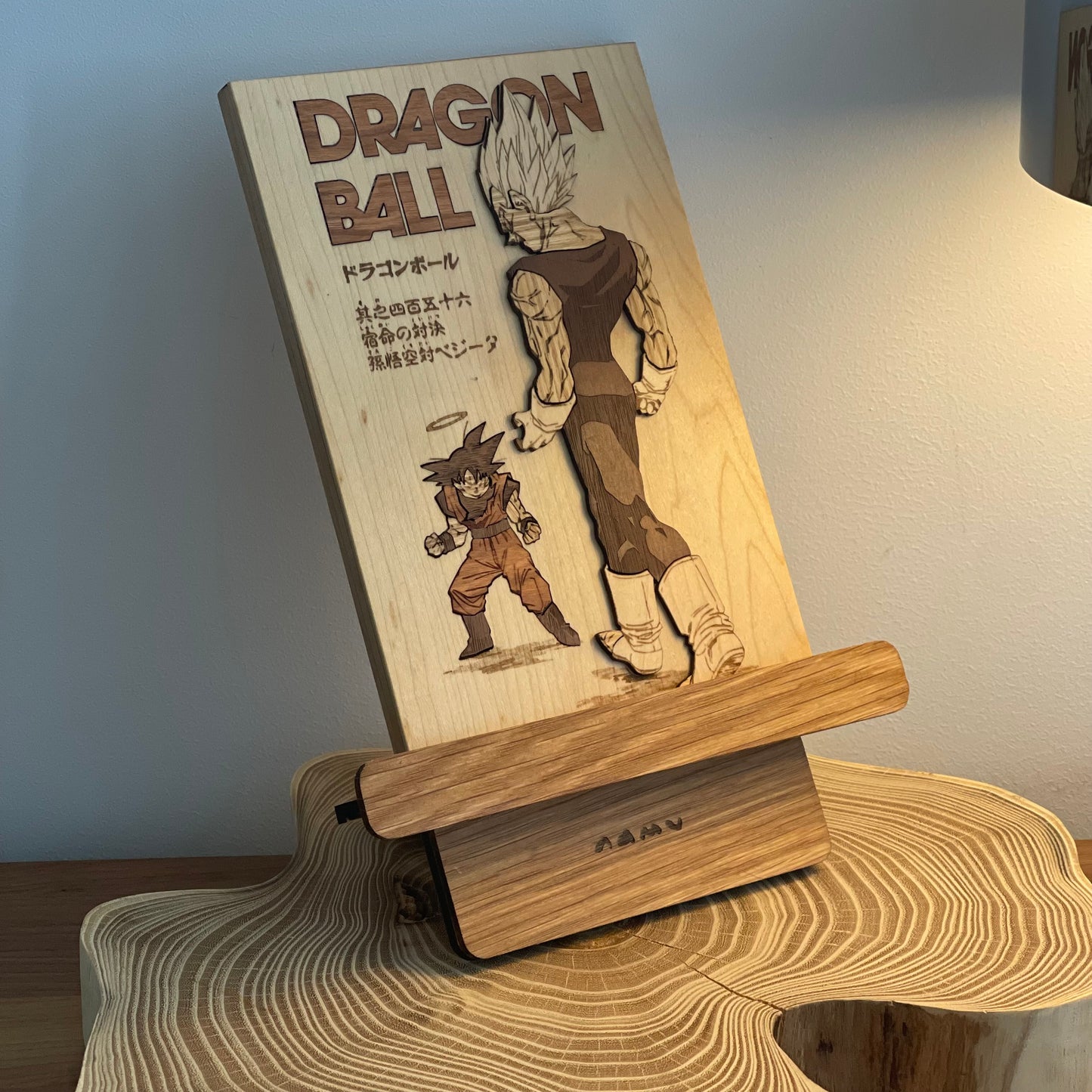 Custom wood layered work