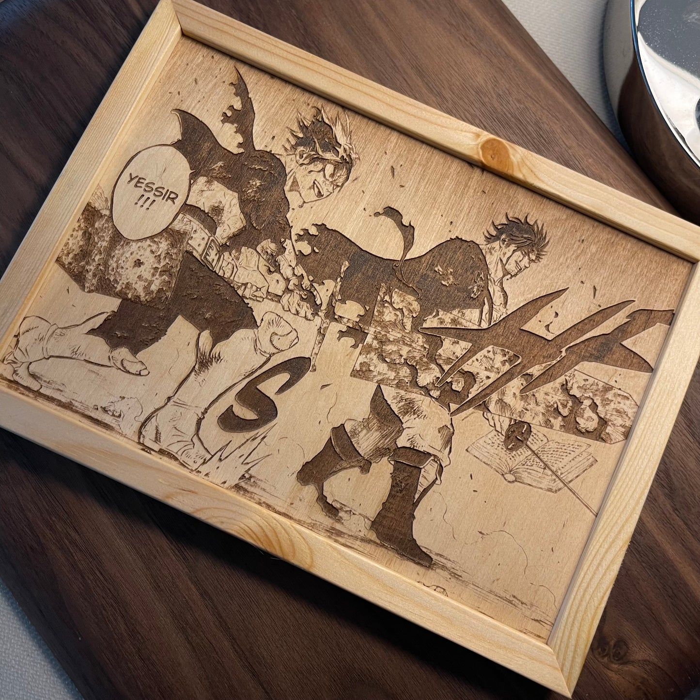 Engraving "Yessir!!!" A5 format