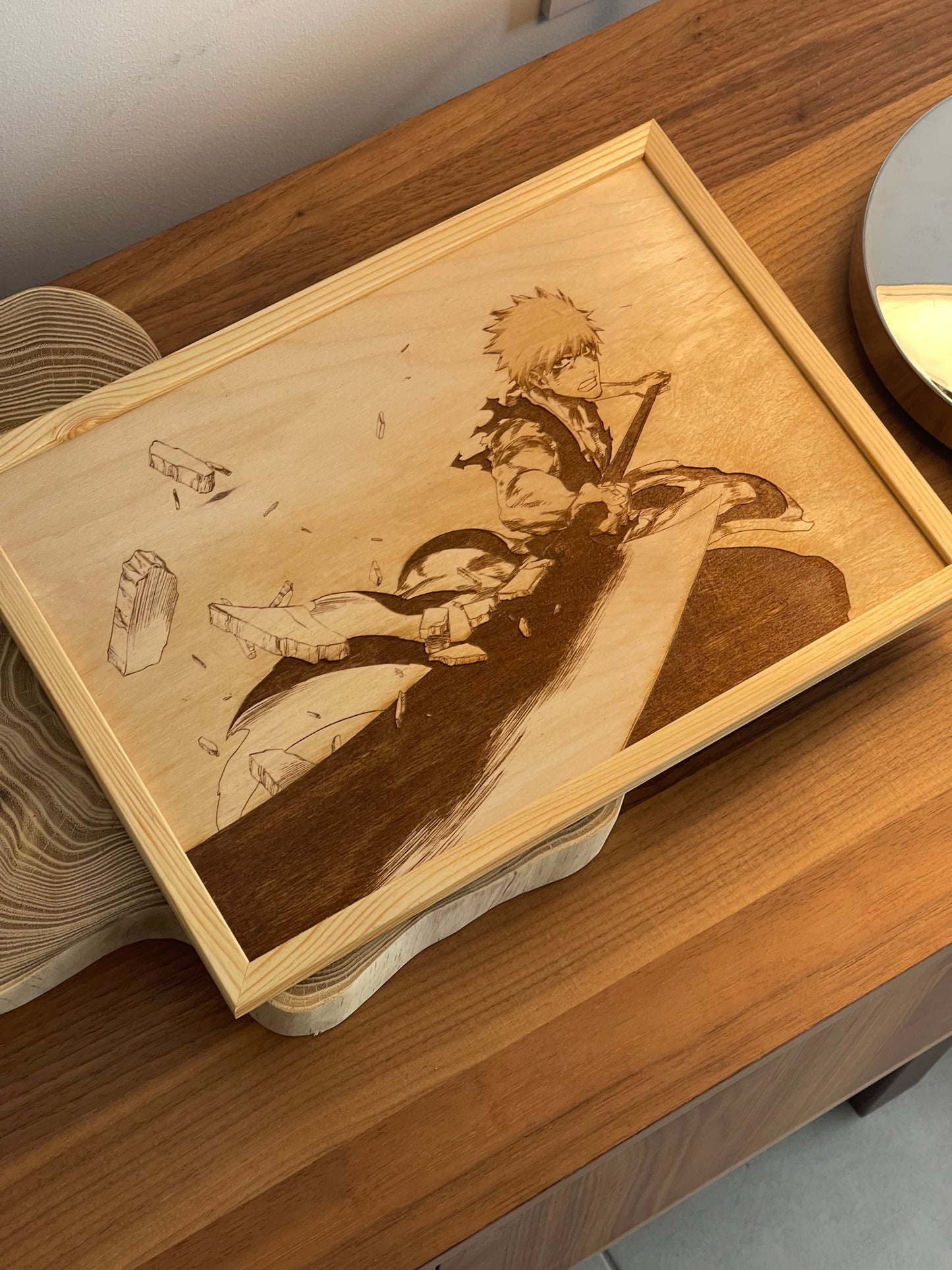 "Ichigo" Engraving A4 Size