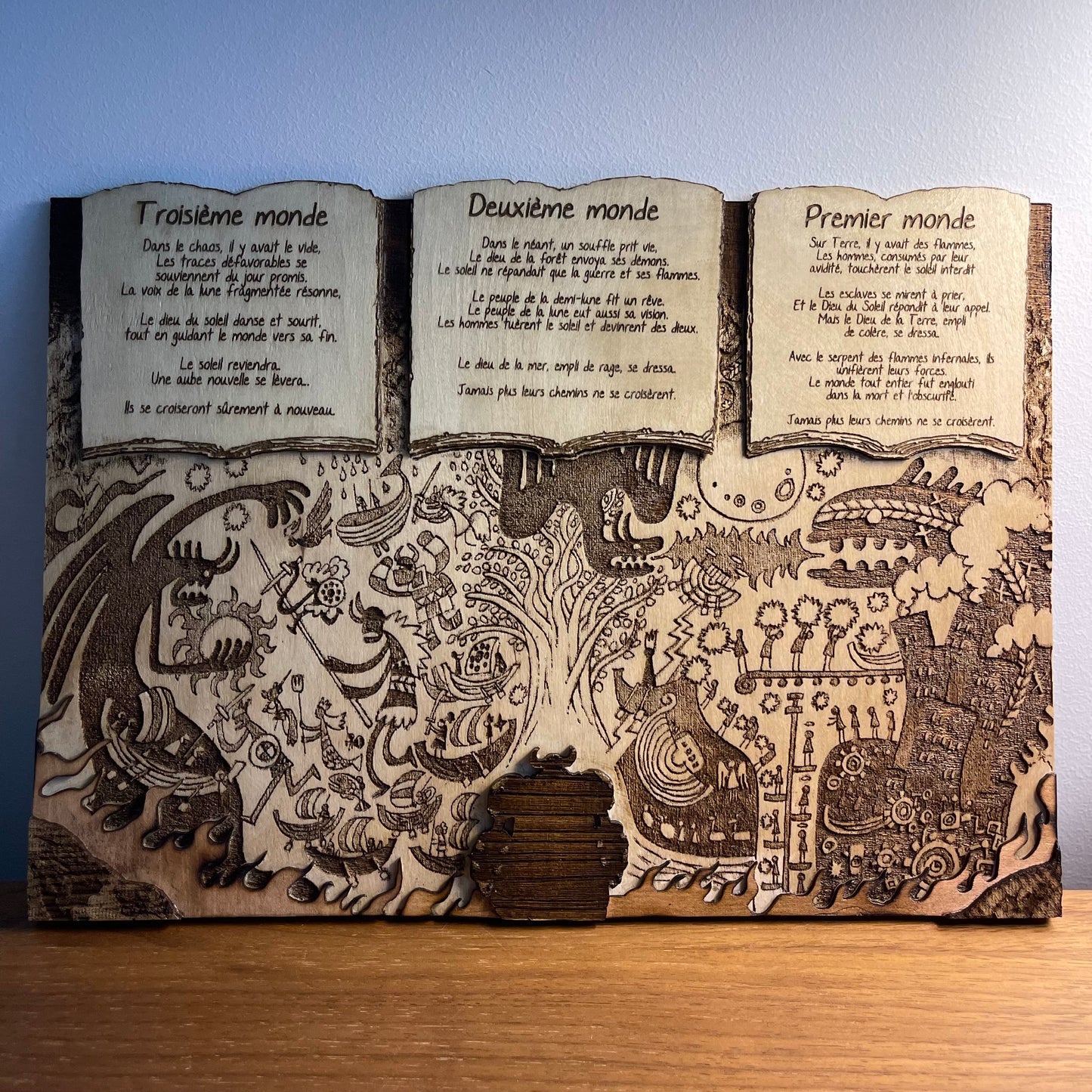 3 MONDES - TEXTES D’HARLEY